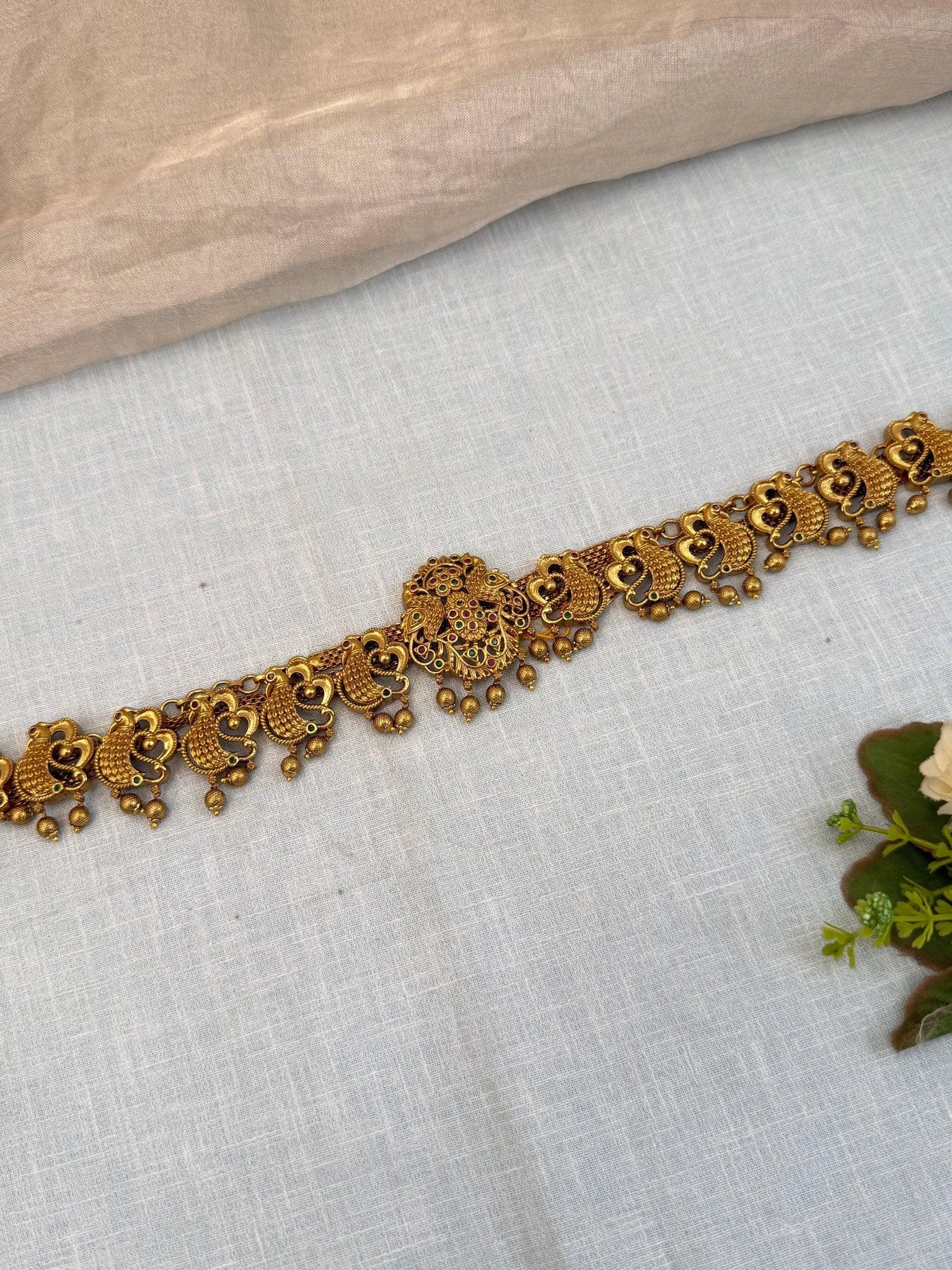 Luxurious Antique Vaddanam Kamarbandh 7179 - Mahilas