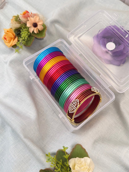Luxurious Changeable Bangle Box With 10 Colors & Changing Kada - 3477 - Mahilas