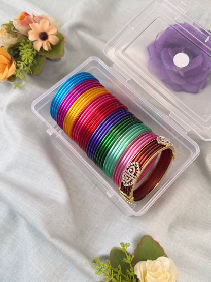 Luxurious Changeable Bangle Box With 10 Colors & Changing Kada - 3477 - Mahilas