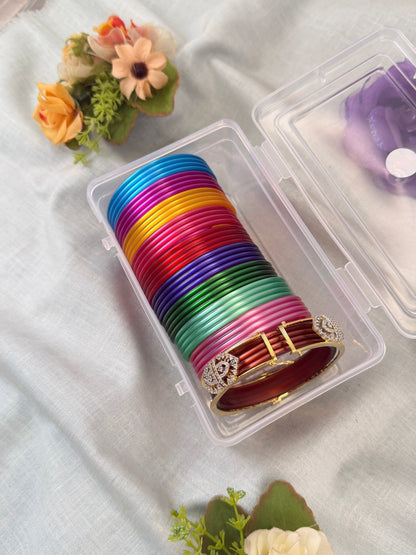 Luxurious Changeable Bangle Box With 10 Colors & Changing Kada - 3477 - Mahilas