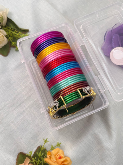 Luxurious Changeable Bangle Box With 10 Colors & Changing Kada - 3478 - Mahilas
