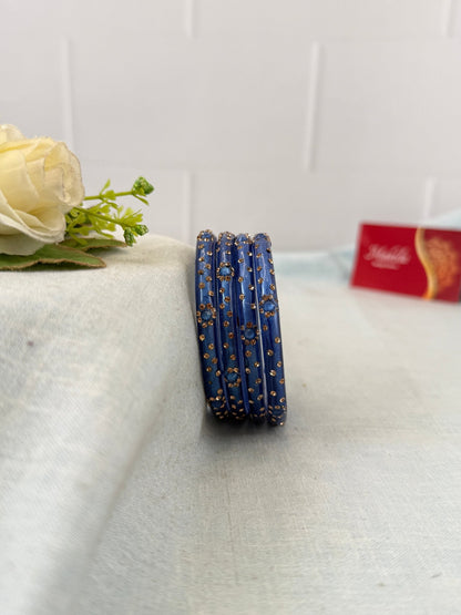 Luxurious Evara Design Kada Glass Bangles 3478 - Make your own box - Mahilas