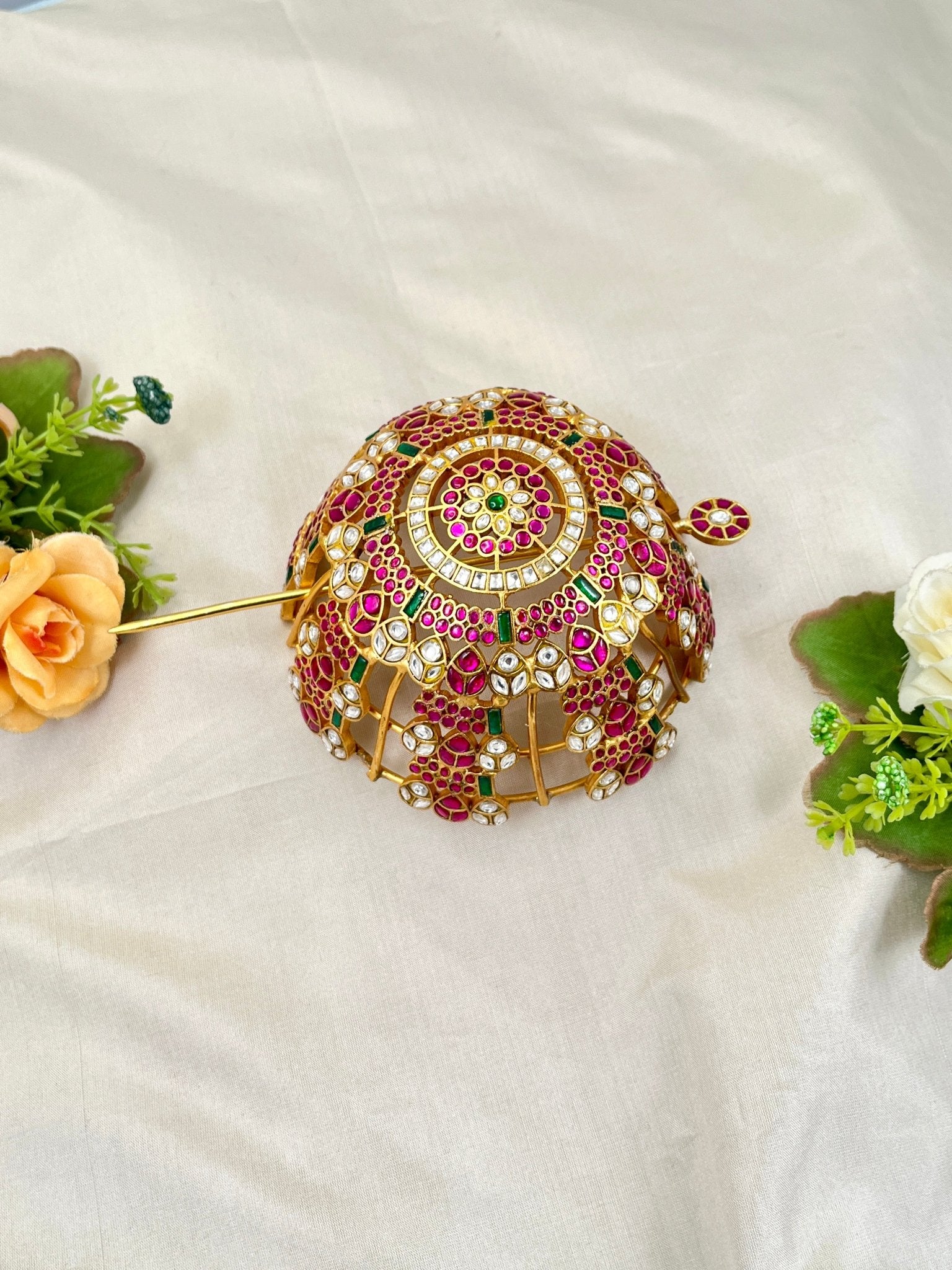 Luxurious Jadau Kundan Bridal Kuppa 318 - Mahilas