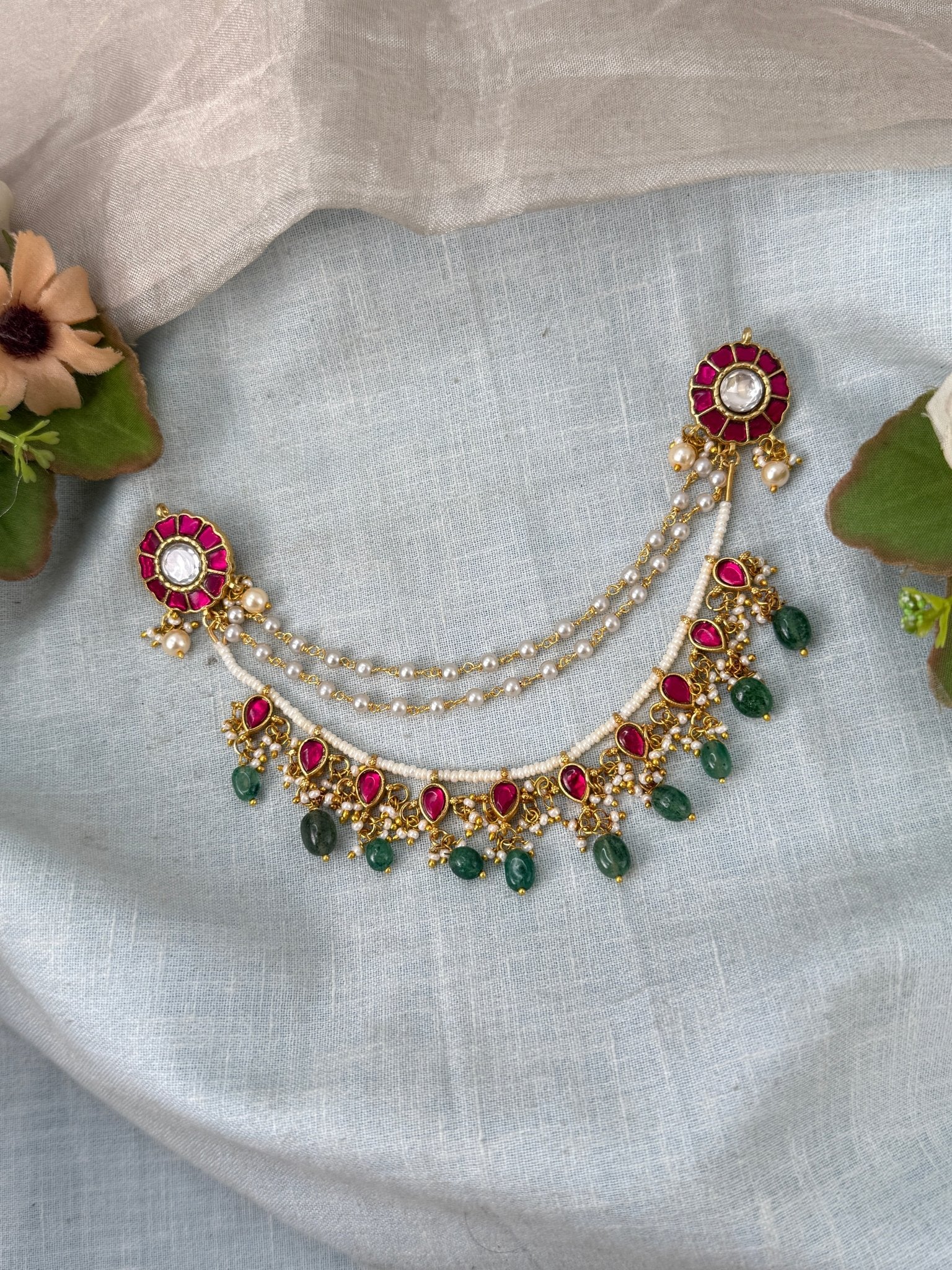 Luxurious Jadau Kundan Layer Jadebille 3099 - Mahilas