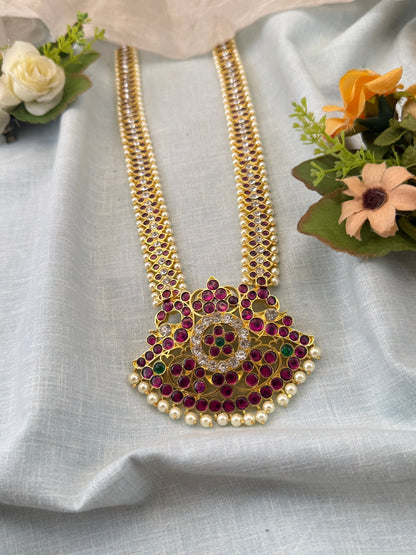 Luxurious Kemp Temple Grand Long Necklace 157 - Mahilas