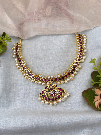 Luxurious Kemp Temple Grand Short Necklace 150 - Mahilas