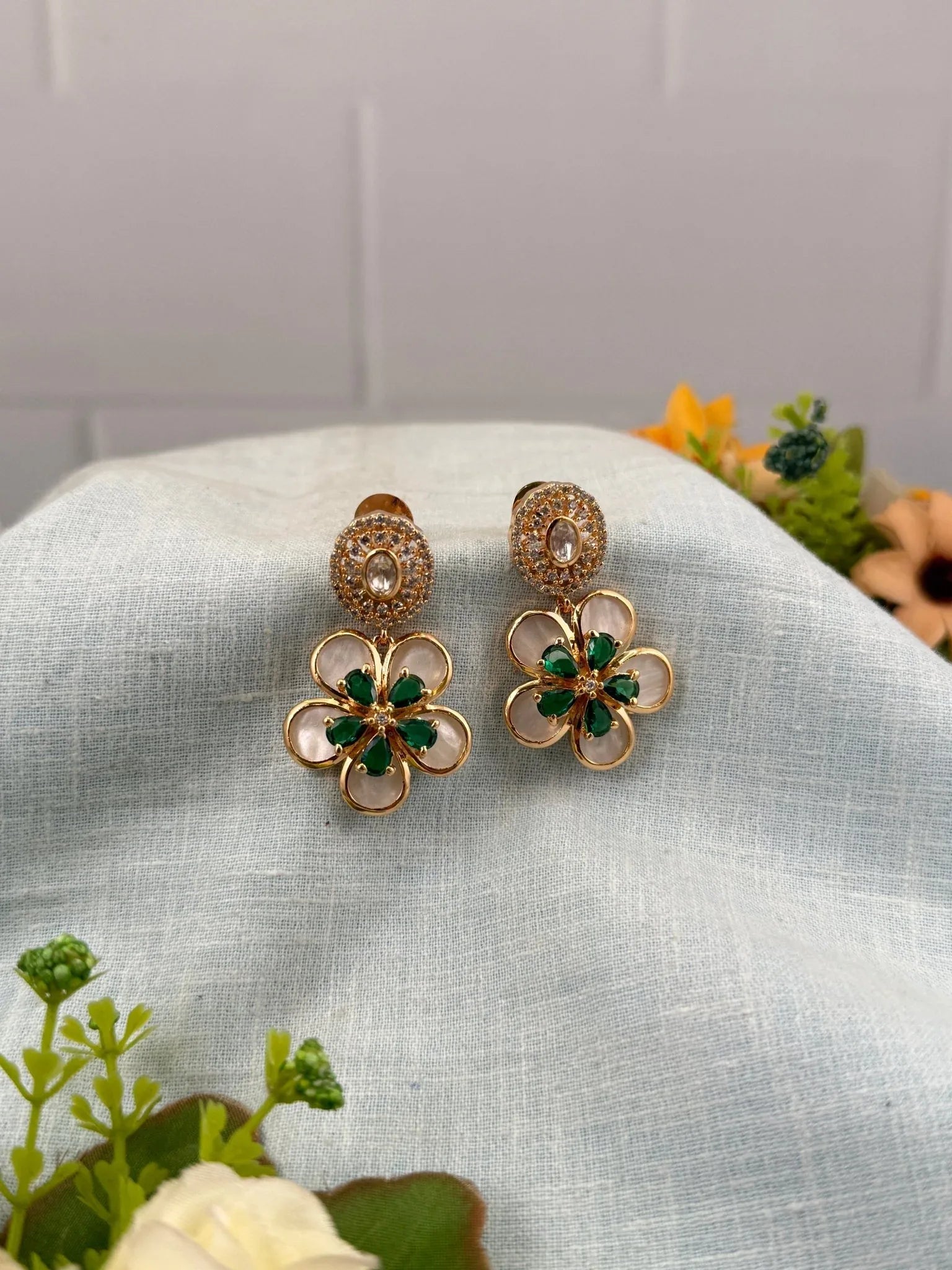 Luxurious Kundan Earring 0183 - Mahilas