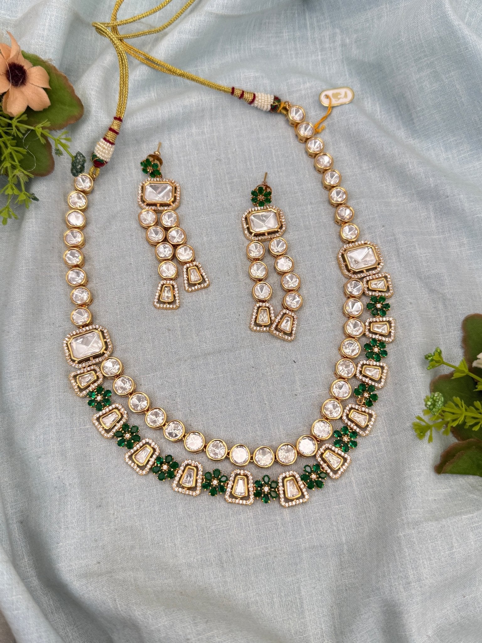 Luxurious Kundan Layer Beautiful Necklace Set 701 - Mahilas