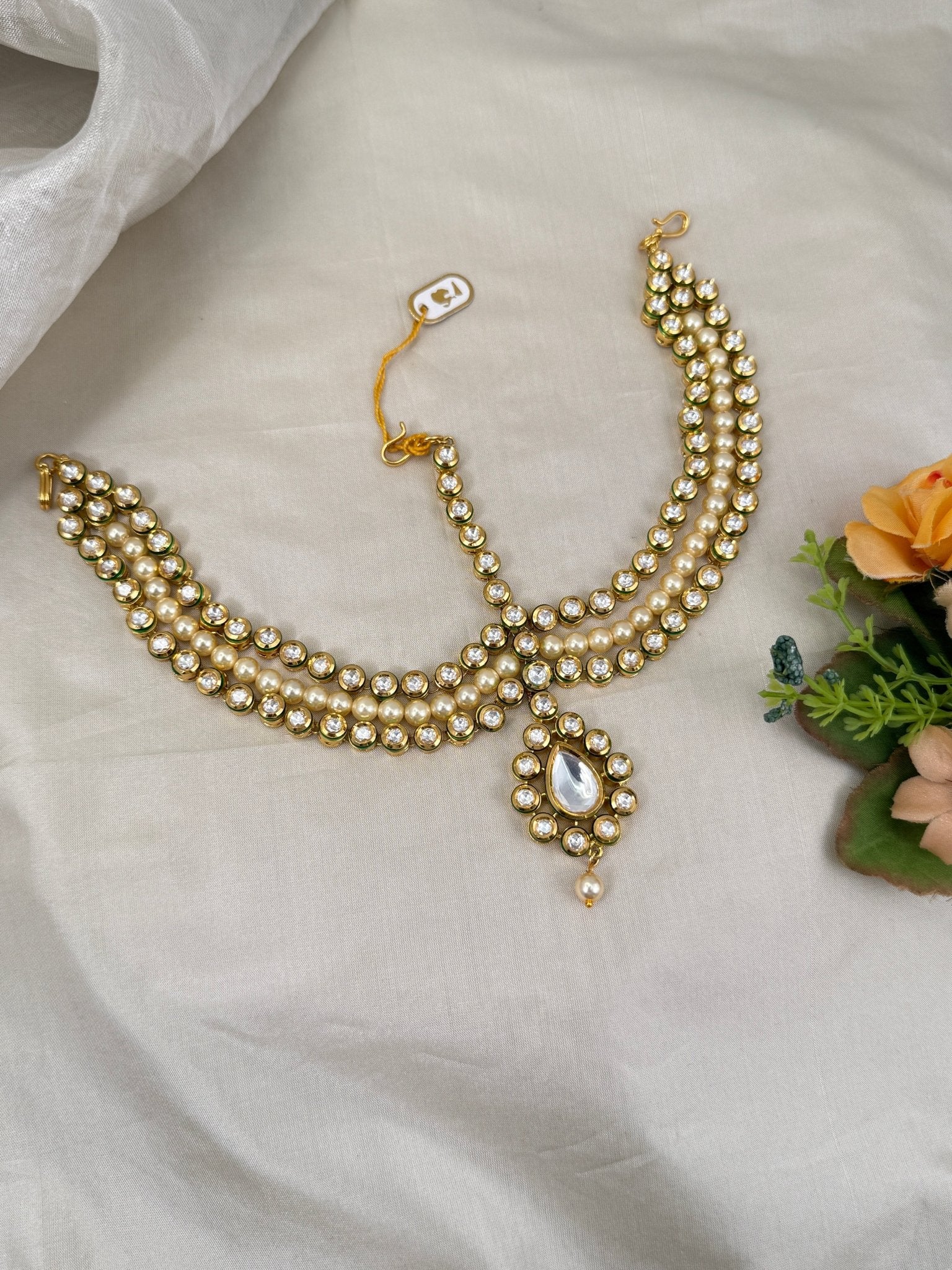 Luxurious Kundan Maang Tikka Mathapatti 223 - Mahilas