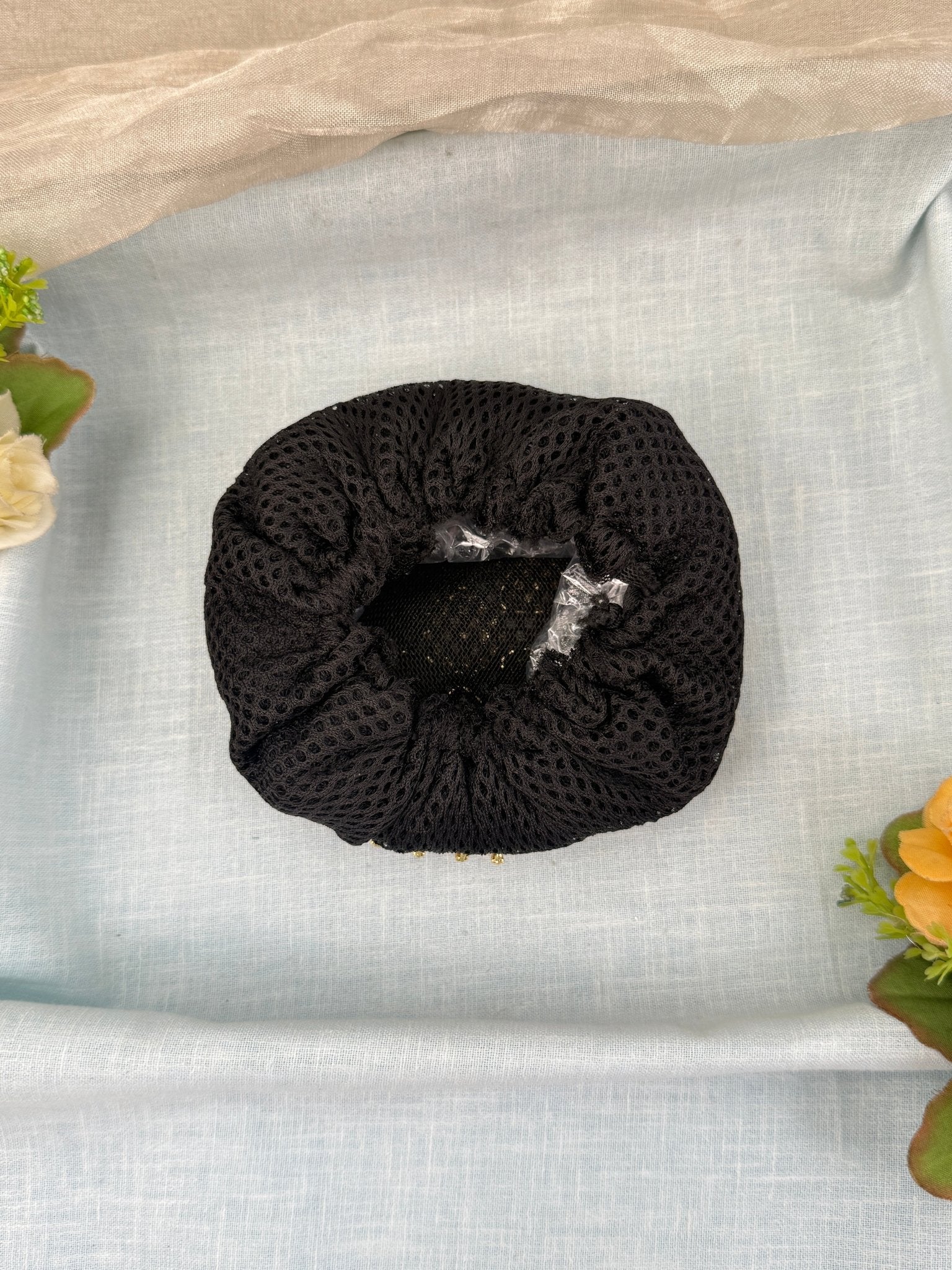 Luxurious Kundan Stone Bun Band Kuppa 0101 - Mahilas