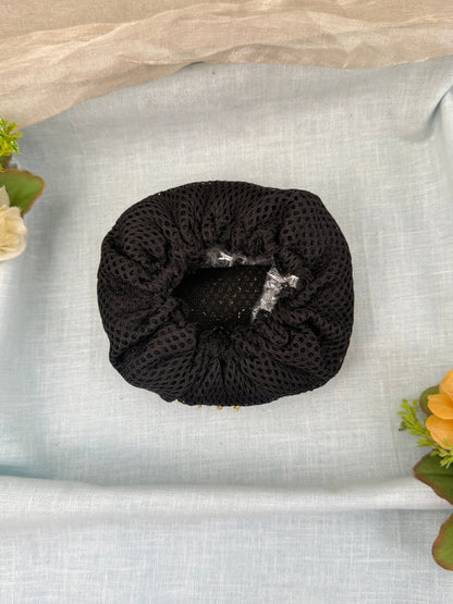 Luxurious Kundan Stone Bun Band Kuppa 0101 - Mahilas