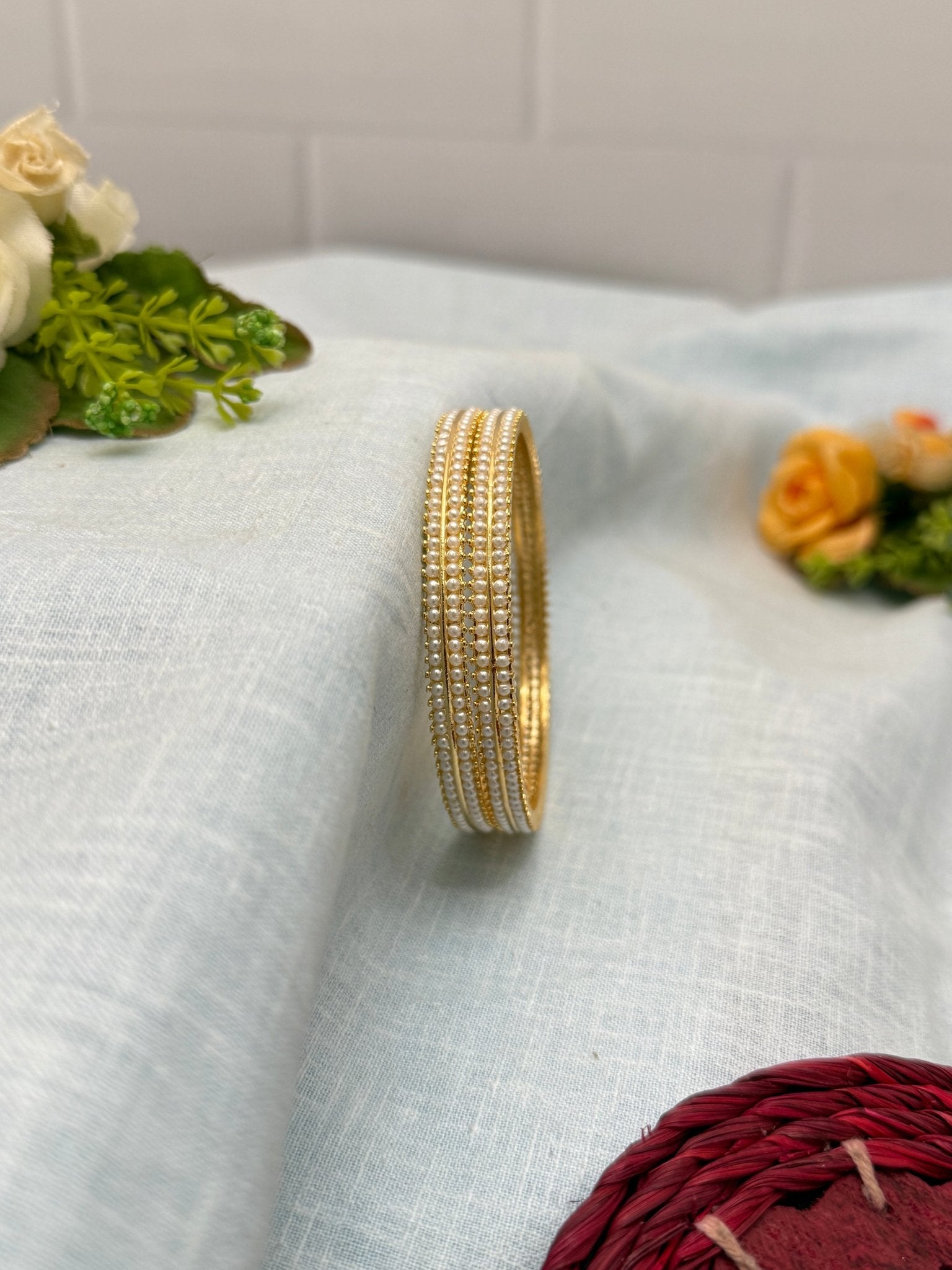 Luxurious Pearl Bangles 6975 - Mahilas