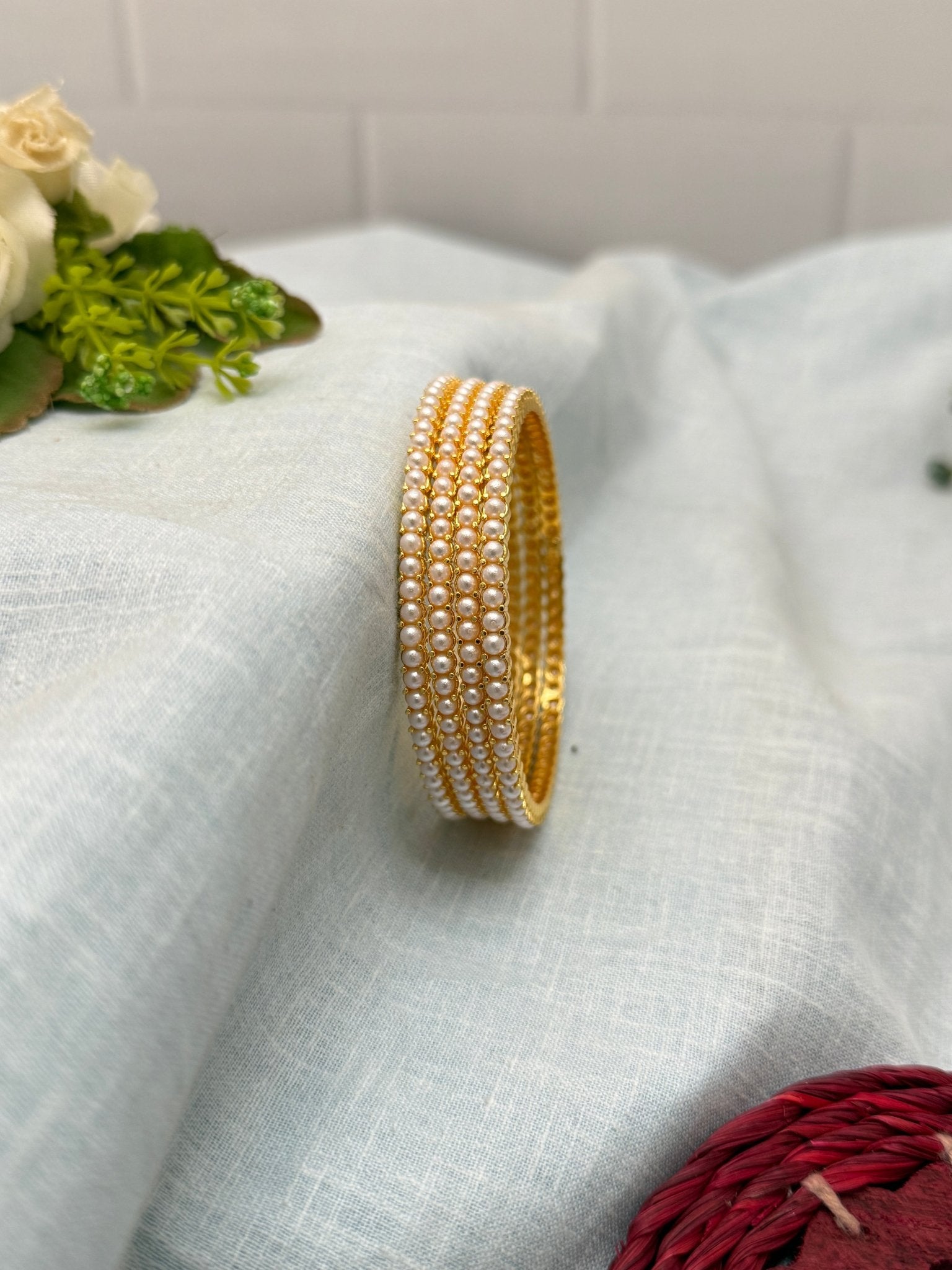 Luxurious Pearl Bangles 6993 - Mahilas