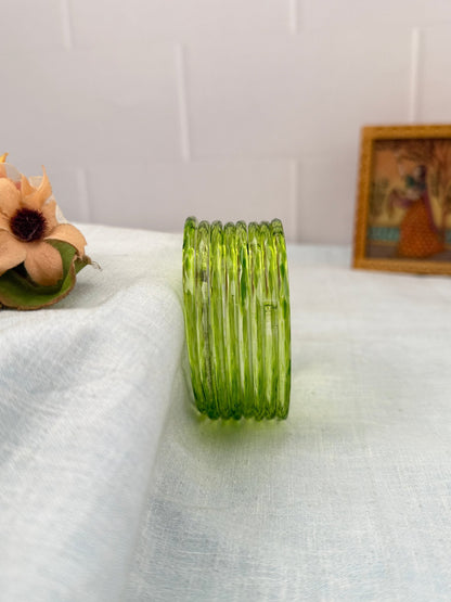 Luxurious Plain Design New Glass Bangles 3461 - Make your own box - Mahilas