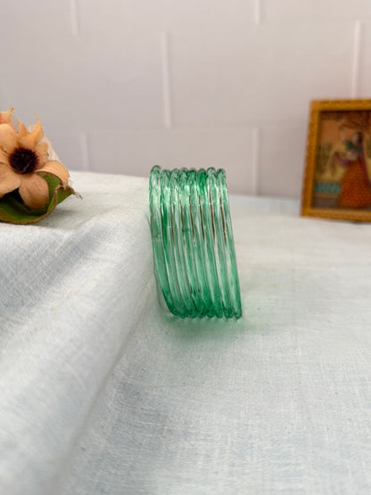 Luxurious Plain Design New Glass Bangles 3461 - Make your own box - Mahilas