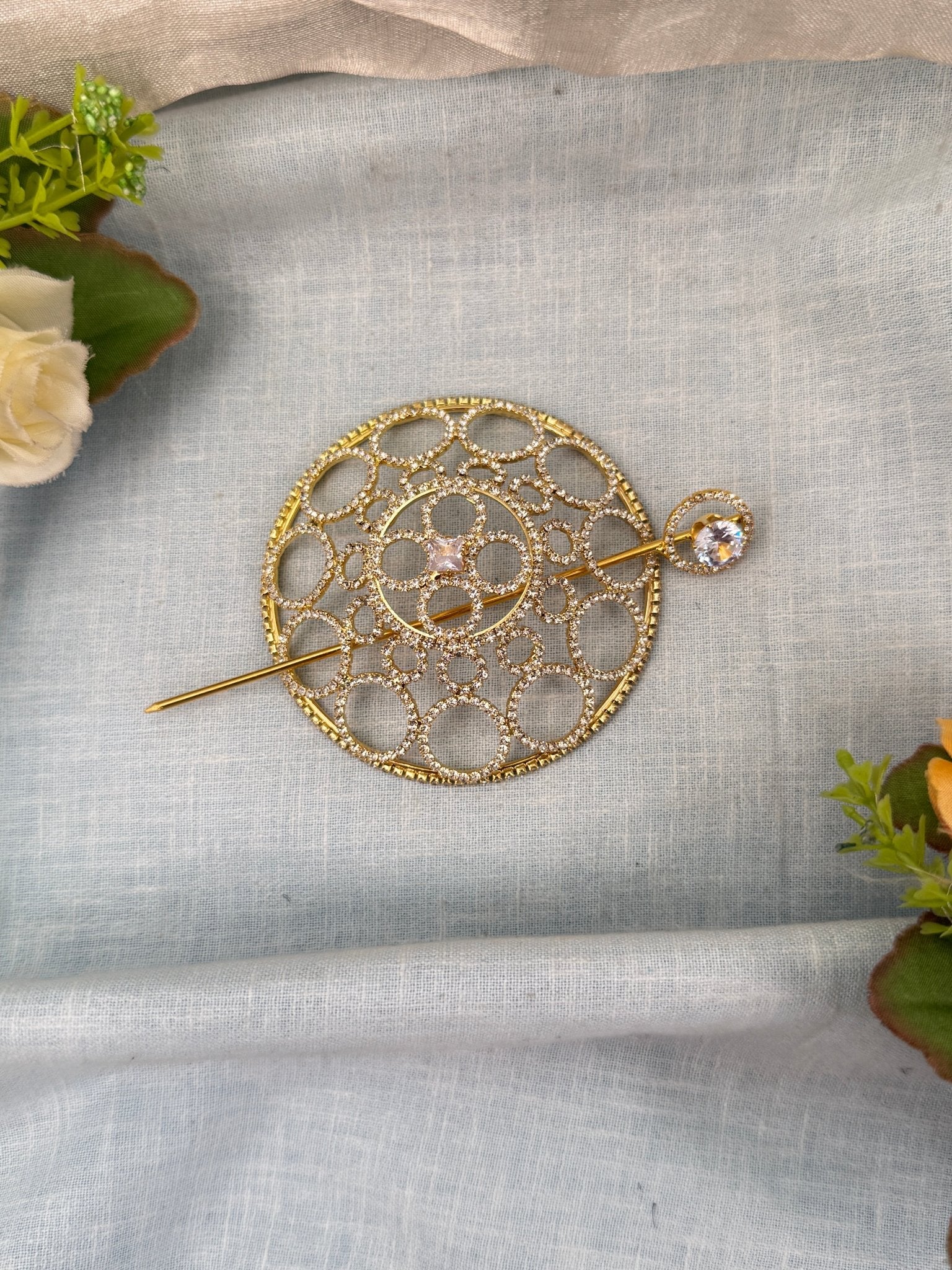 Luxurious Stone Bun Cage Jadebille Kuppa 0107 - Mahilas