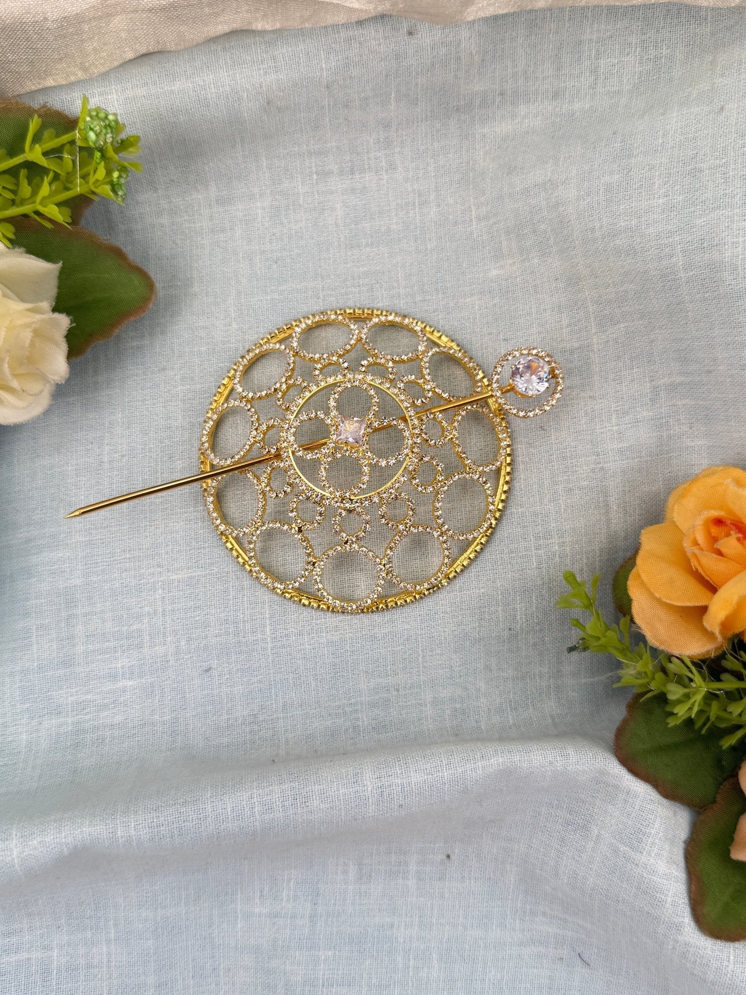 Luxurious Stone Bun Cage Jadebille Kuppa 0109 - Mahilas