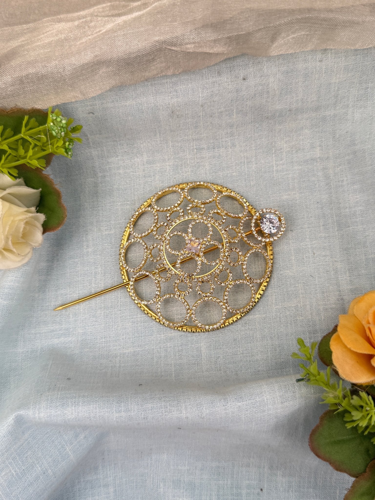 Luxurious Stone Bun Cage Jadebille Kuppa 0114 - Mahilas