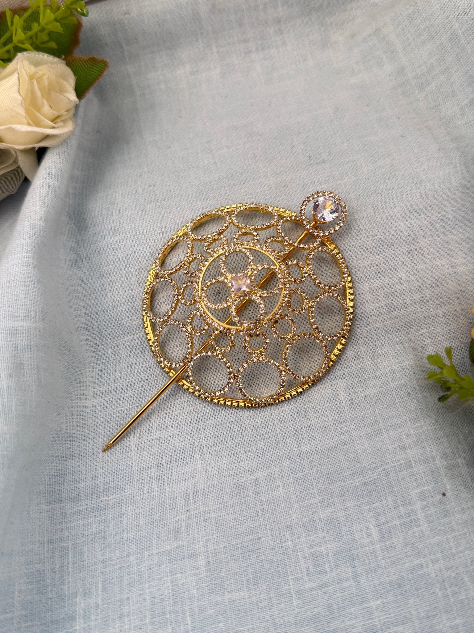 Luxurious Stone Bun Cage Jadebille Kuppa 0114 - Mahilas