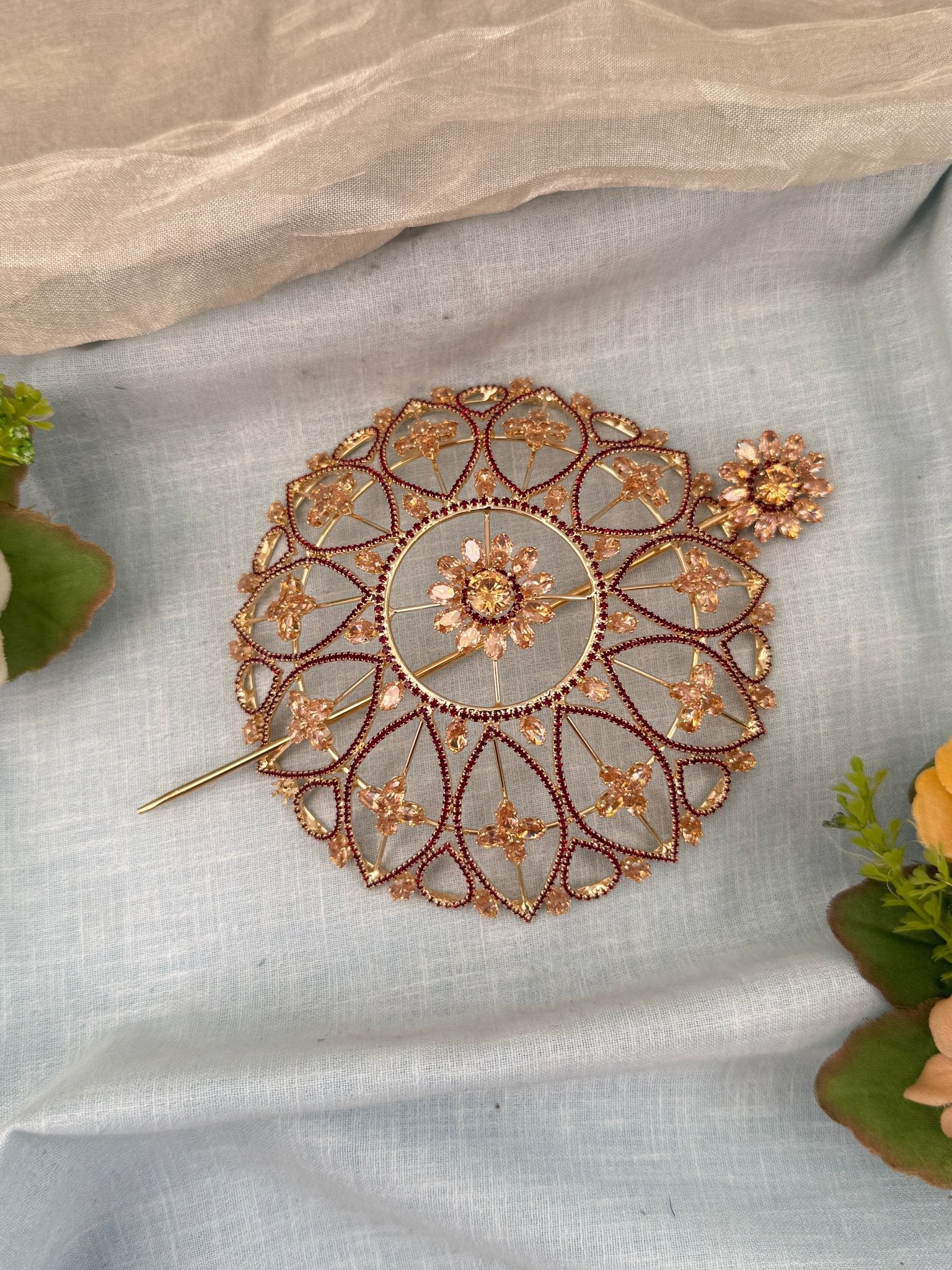 Luxurious Stone Bun Cage Jadebille Kuppa 0115 - Mahilas