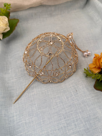 Luxurious Stone Bun Cage Jadebille Kuppa 0116 - Mahilas