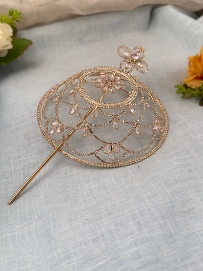 Luxurious Stone Bun Cage Jadebille Kuppa 0119 - Mahilas