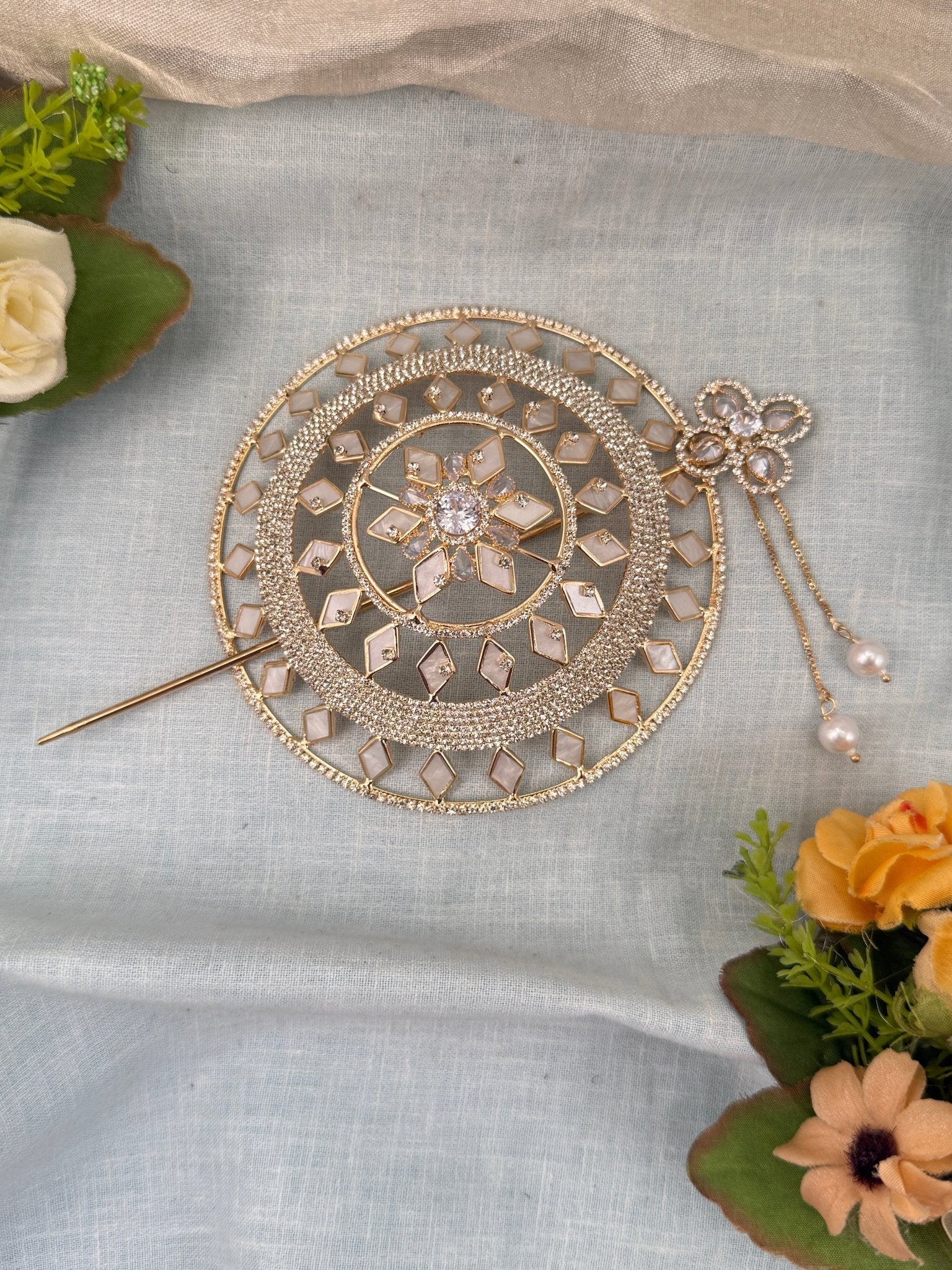 Luxurious Stone Bun Cage Jadebille Kuppa 0121 - Mahilas