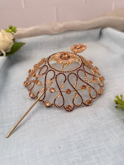 Luxurious Stone Bun Cage Jadebille Kuppa 0122 - Mahilas