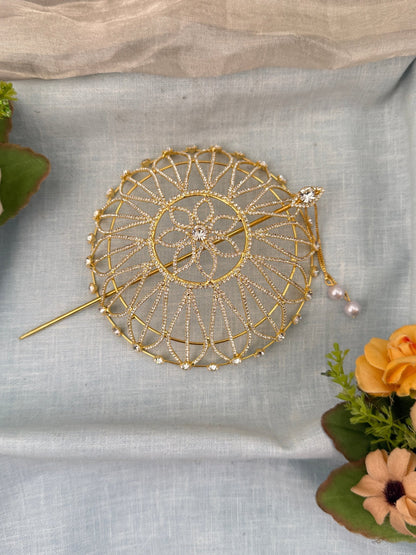 Luxurious Stone Bun Cage Jadebille Kuppa 0124 - Mahilas