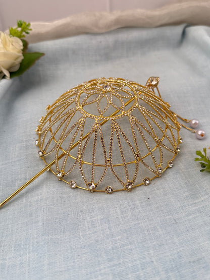 Luxurious Stone Bun Cage Jadebille Kuppa 0124 - Mahilas