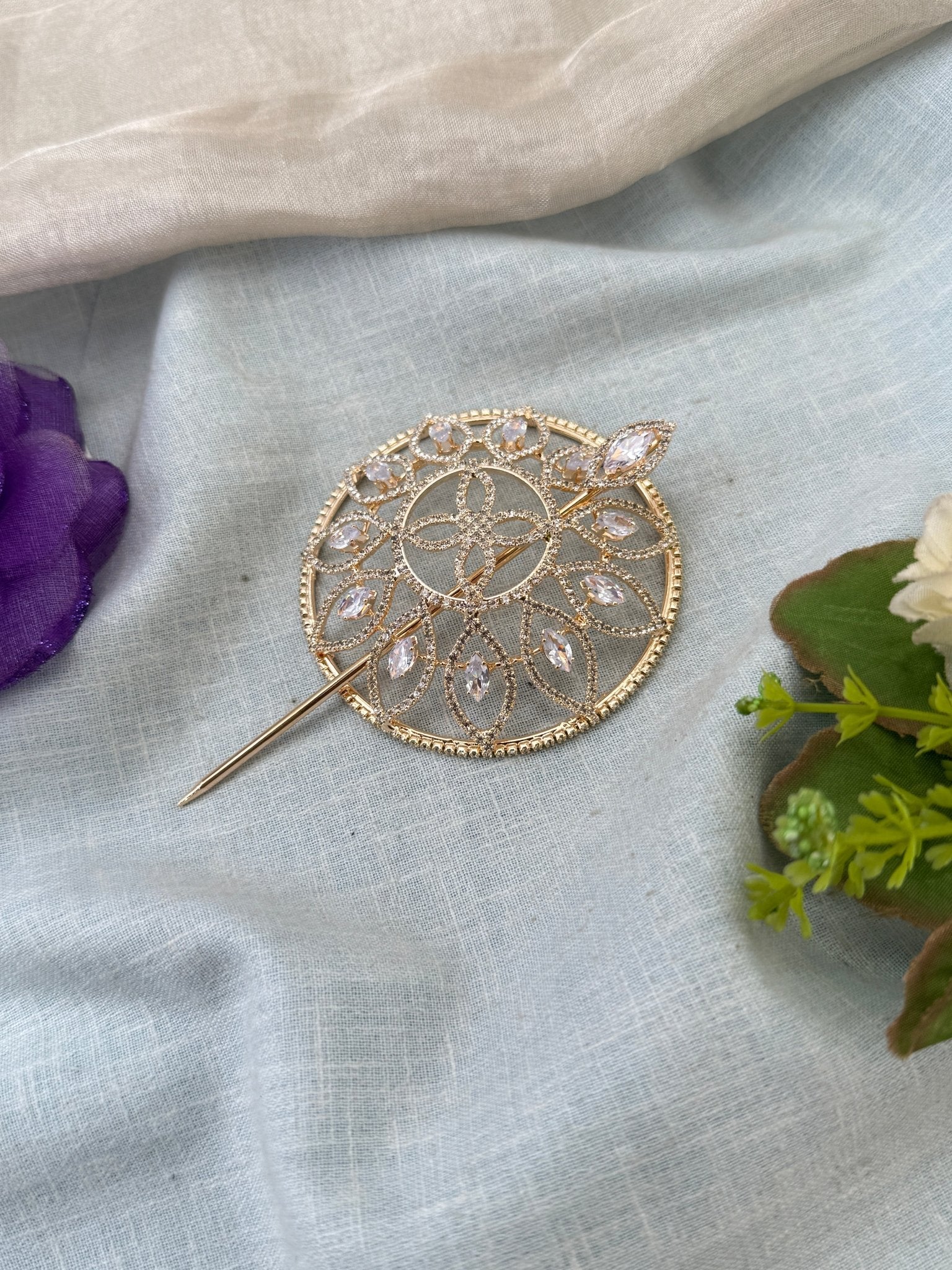 Luxurious Stone Bun Cage Jadebille Kuppa 0133 - Mahilas