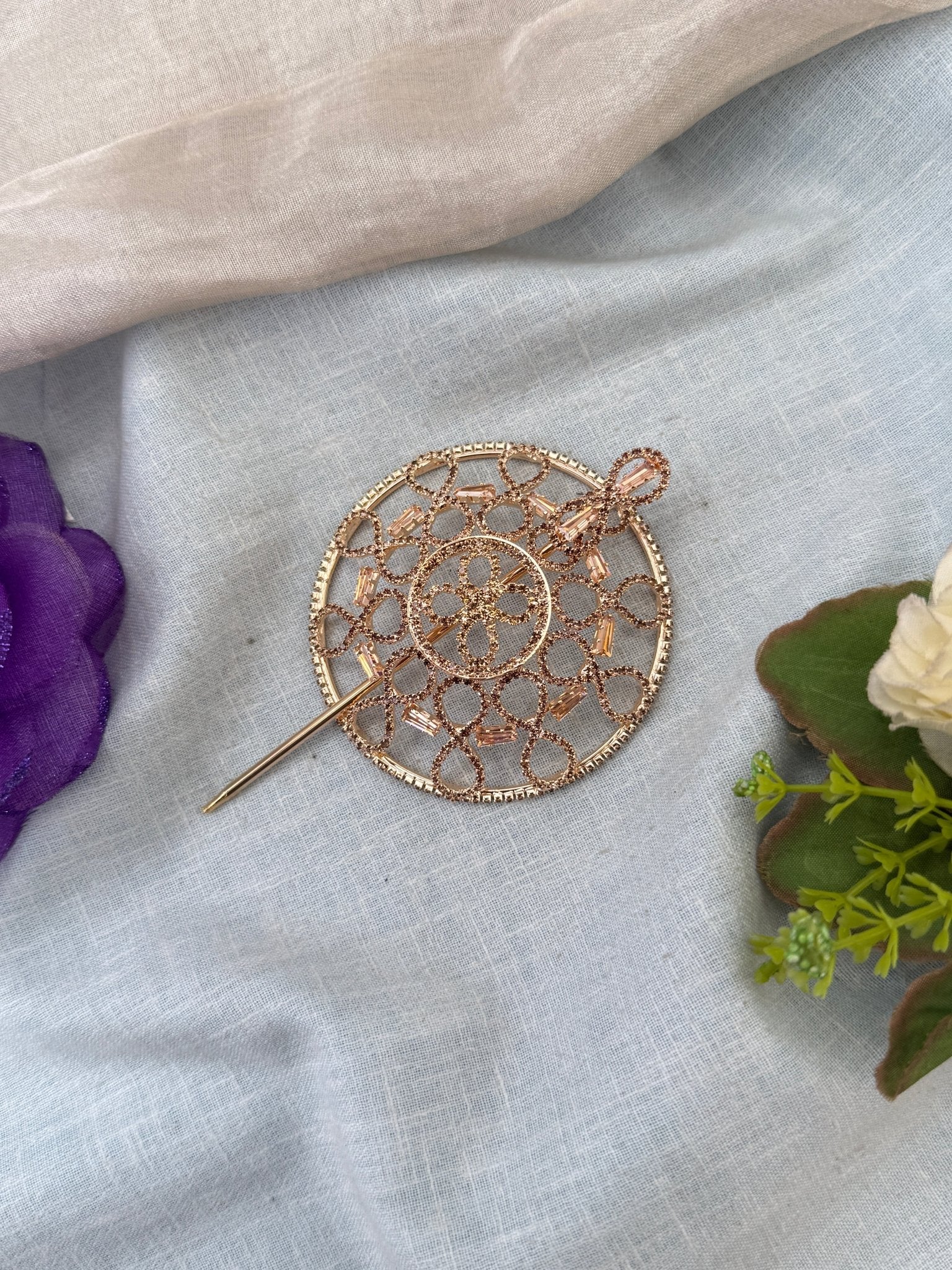 Luxurious Stone Bun Cage Jadebille Kuppa 0135 - Mahilas