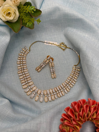 Luxurious Stone Necklace 0173 (3 Colours) - Mahilas