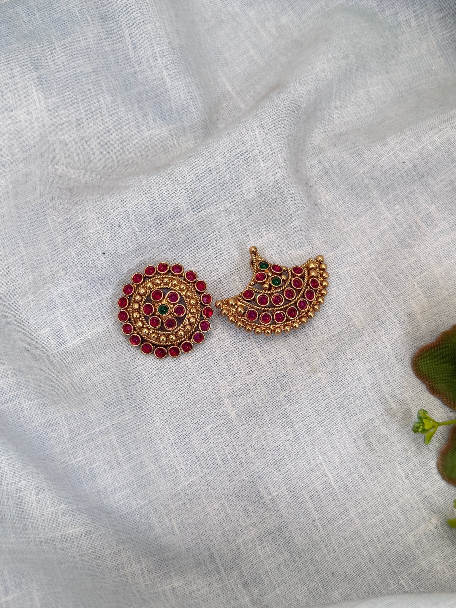 Luxurious Surya Chandra Antique Jadebille 483 - Mahilas