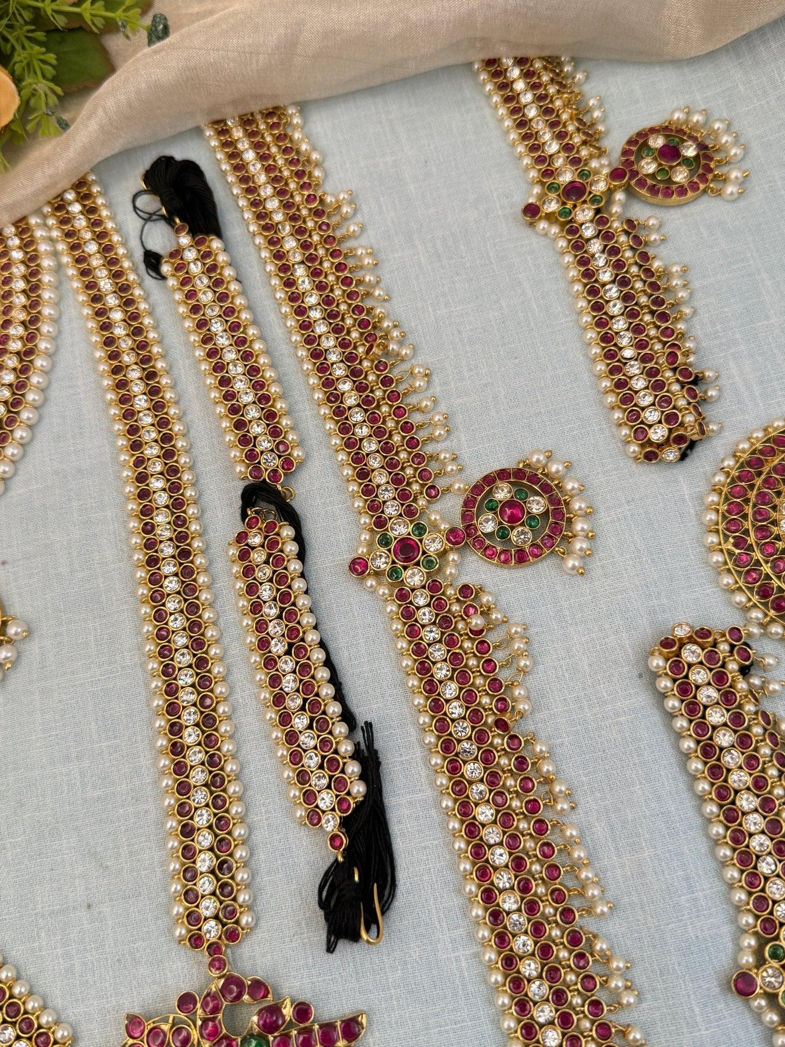Luxurious Temple Full Set Brass 021 - Mahilas