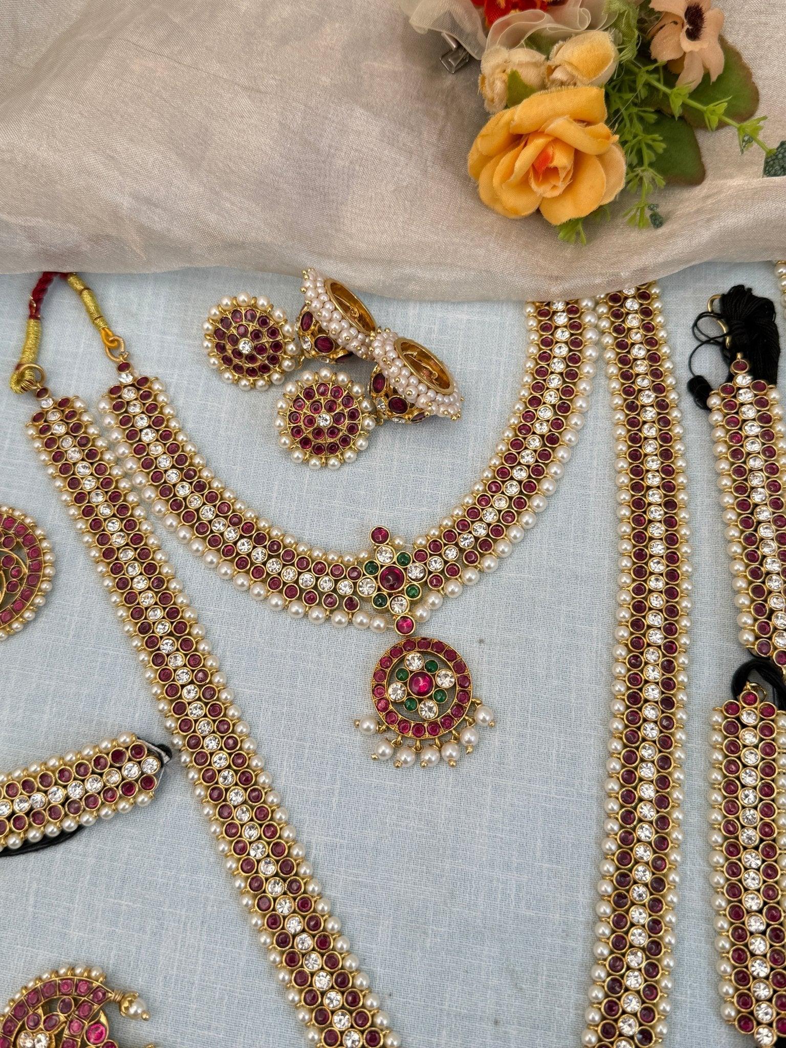 Luxurious Temple Full Set Brass 021 - Mahilas