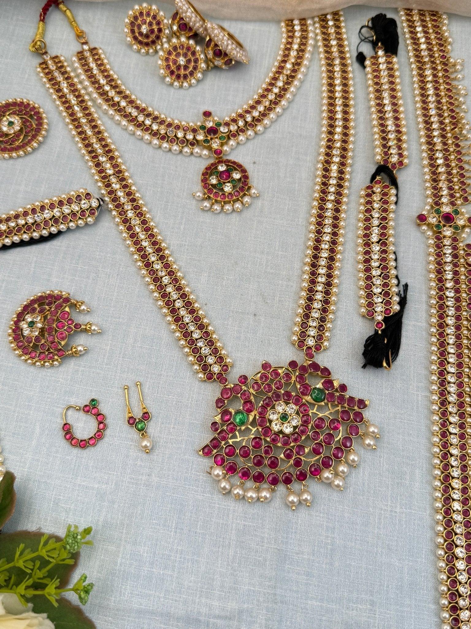 Luxurious Temple Full Set Brass 021 - Mahilas