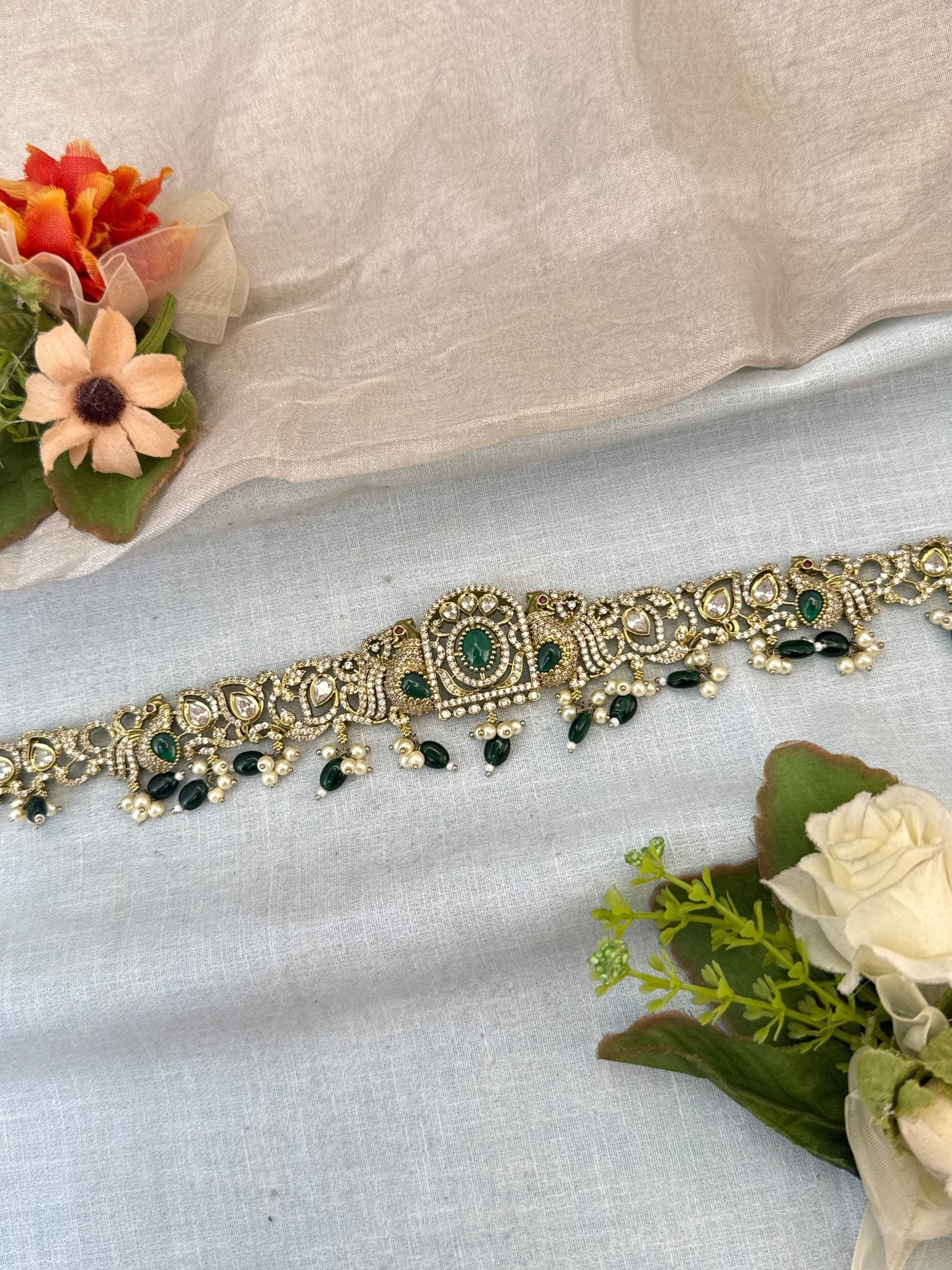 Luxurious Victorian Chain Style Kamarbandh Vaddanam 8102 - Mahilas
