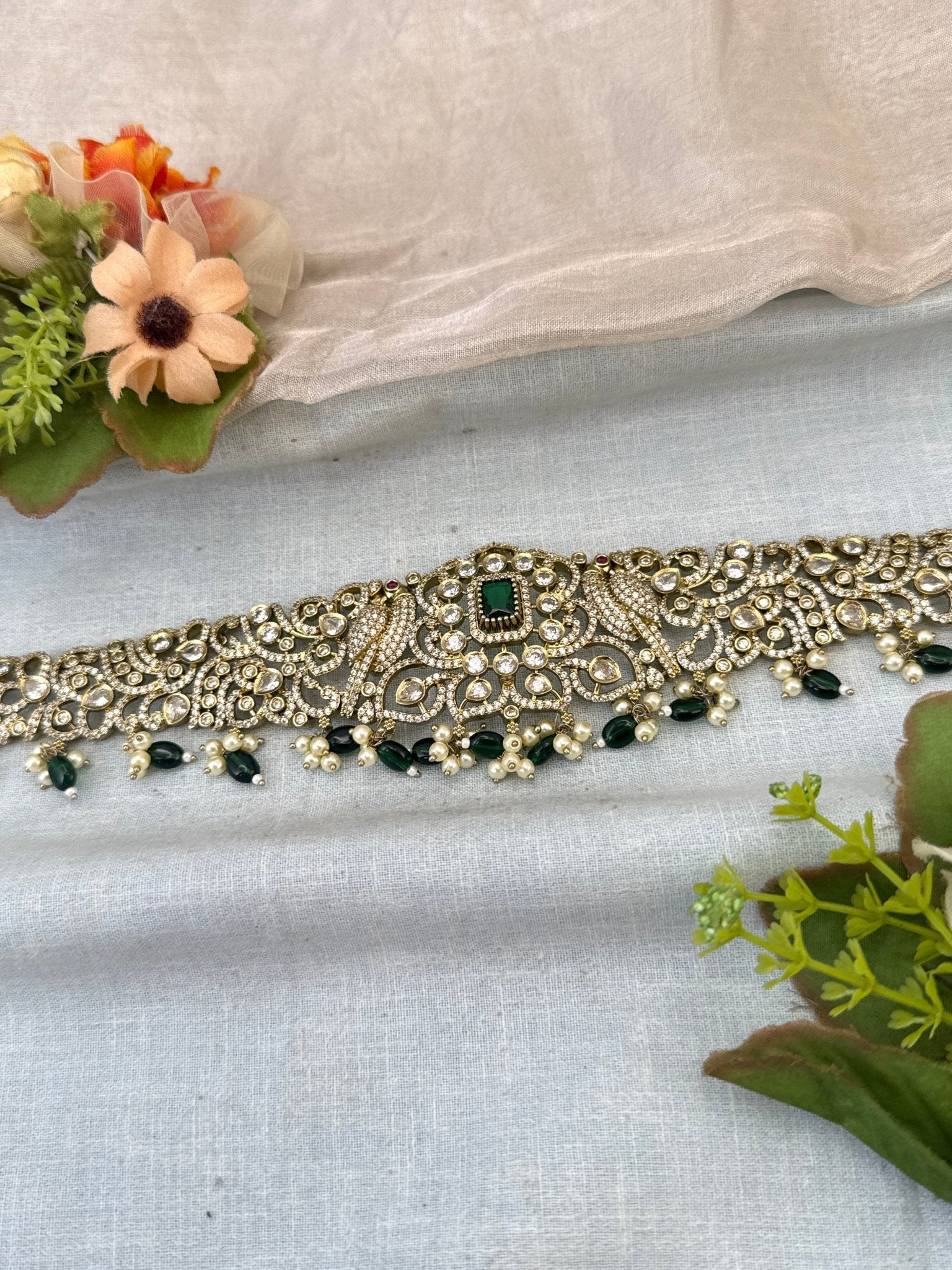 Luxurious Victorian Chain Style Kamarbandh Vaddanam 8107 - Mahilas