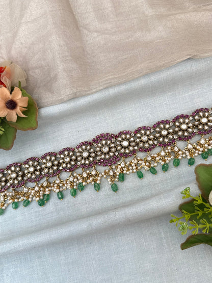 Luxurious Victorian Chain Vaddanam Kamarbandh 8073 - Mahilas