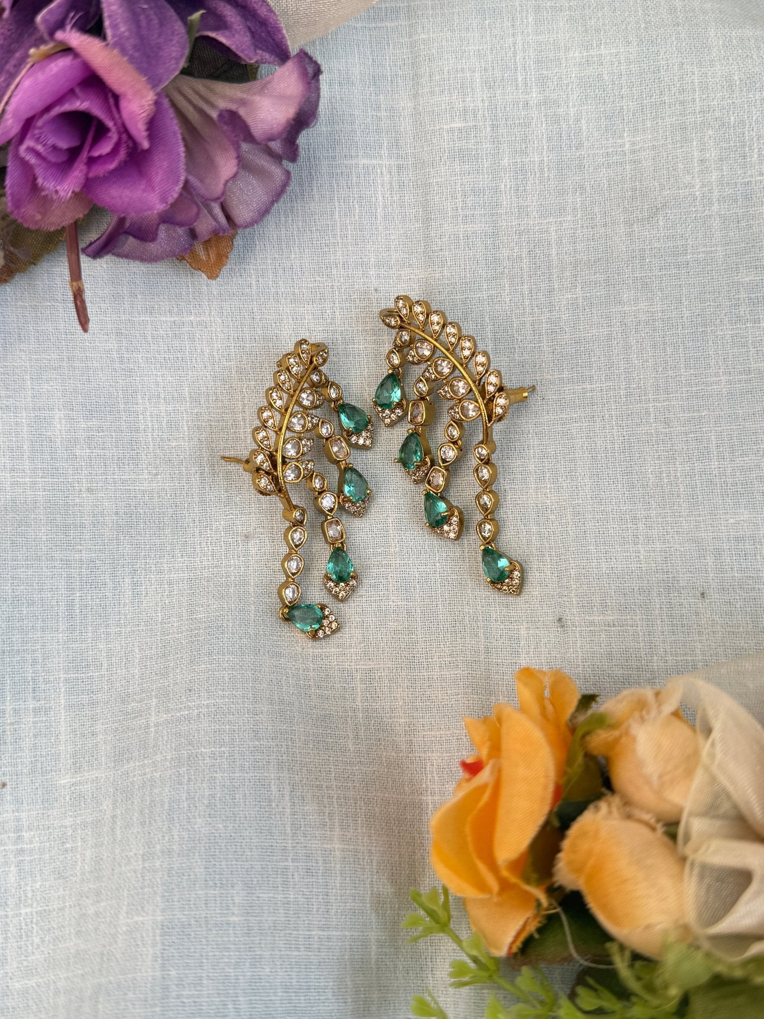 Luxurious Victorian Statement Earrings 0255 - Mahilas