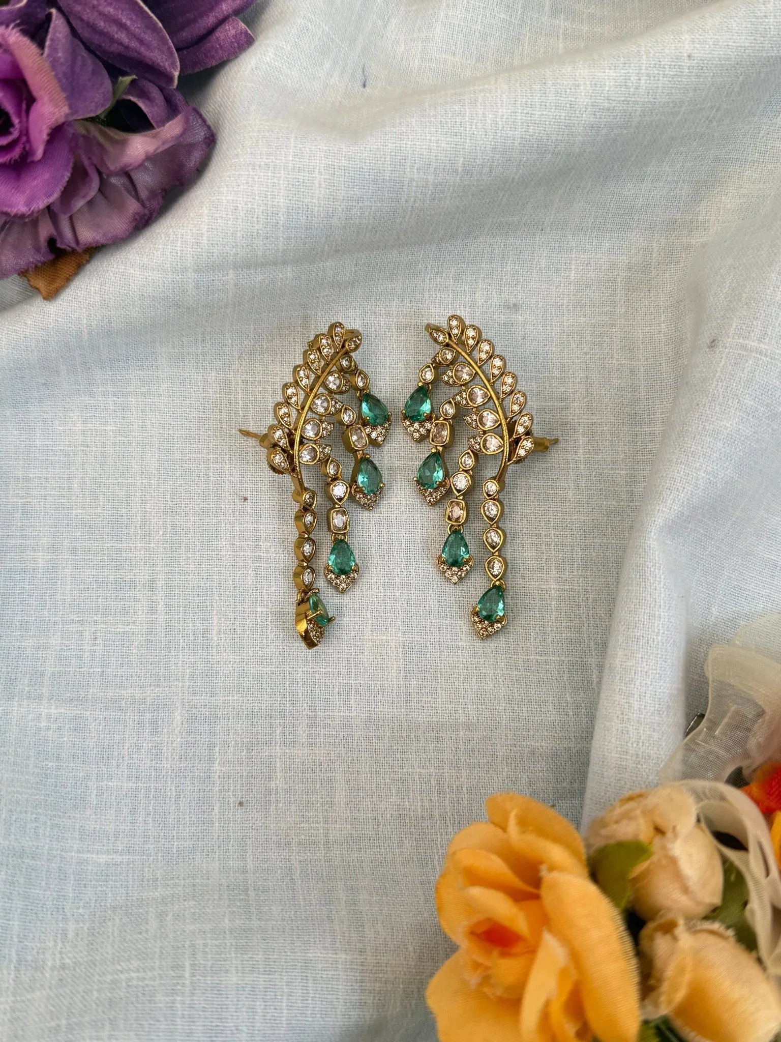 Luxurious Victorian Statement Earrings 0255 - Mahilas