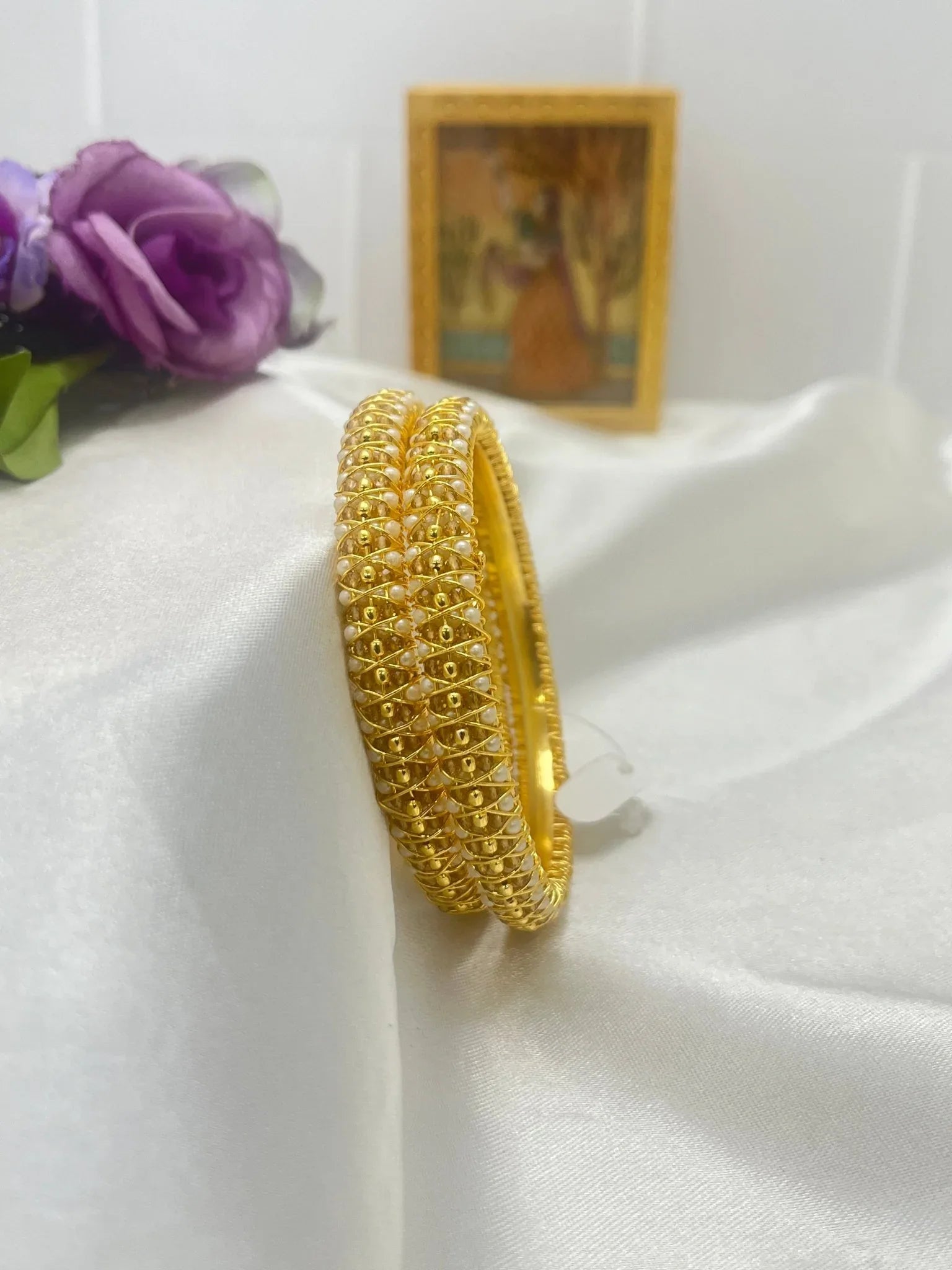 Pearl Bangles Set 007 - Mahilas