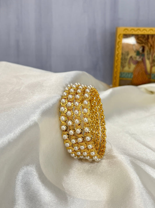 Pearl Stone Bangle 0001 - Mahilas