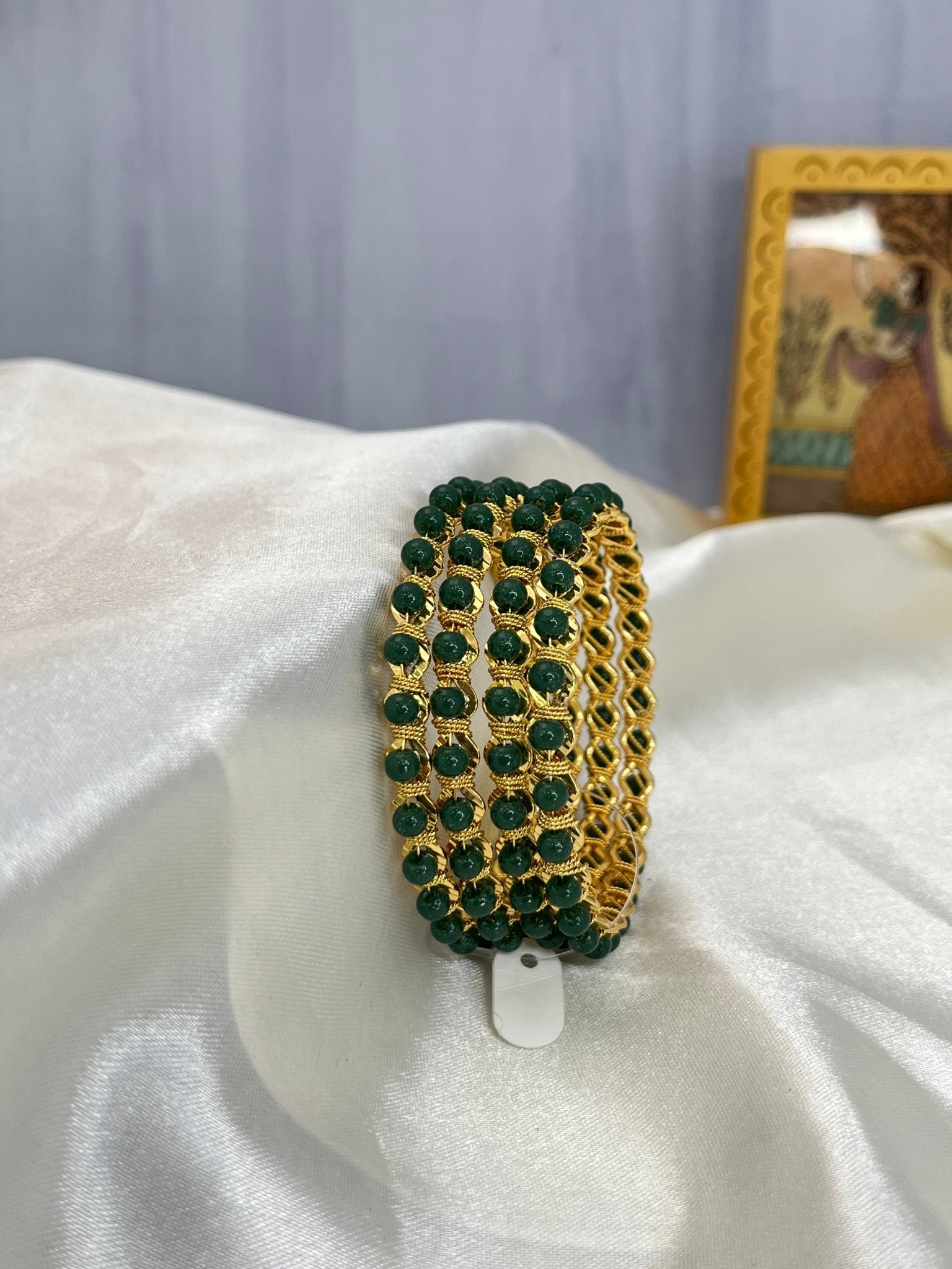 Pearl Stone Bangle 0002 - Mahilas