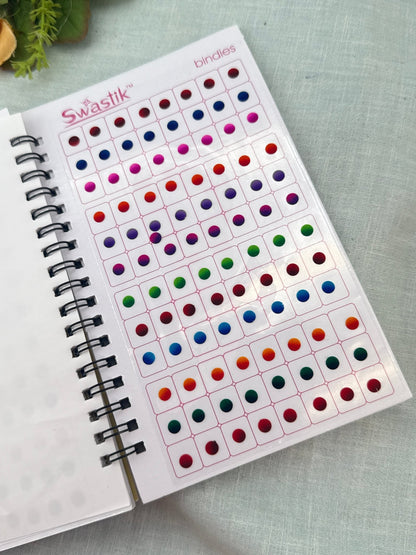 Premium Bindi Book Shaded Multi Size & Color 59 - Mahilas