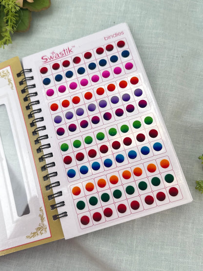 Premium Bindi Book Shaded Multi Size & Color 59 - Mahilas