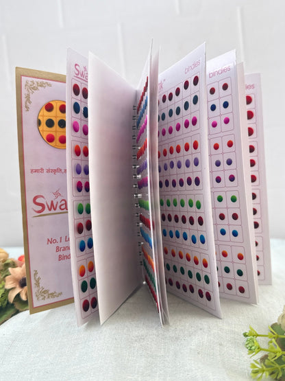 Premium Bindi Book Shaded Multi Size & Color 59 - Mahilas