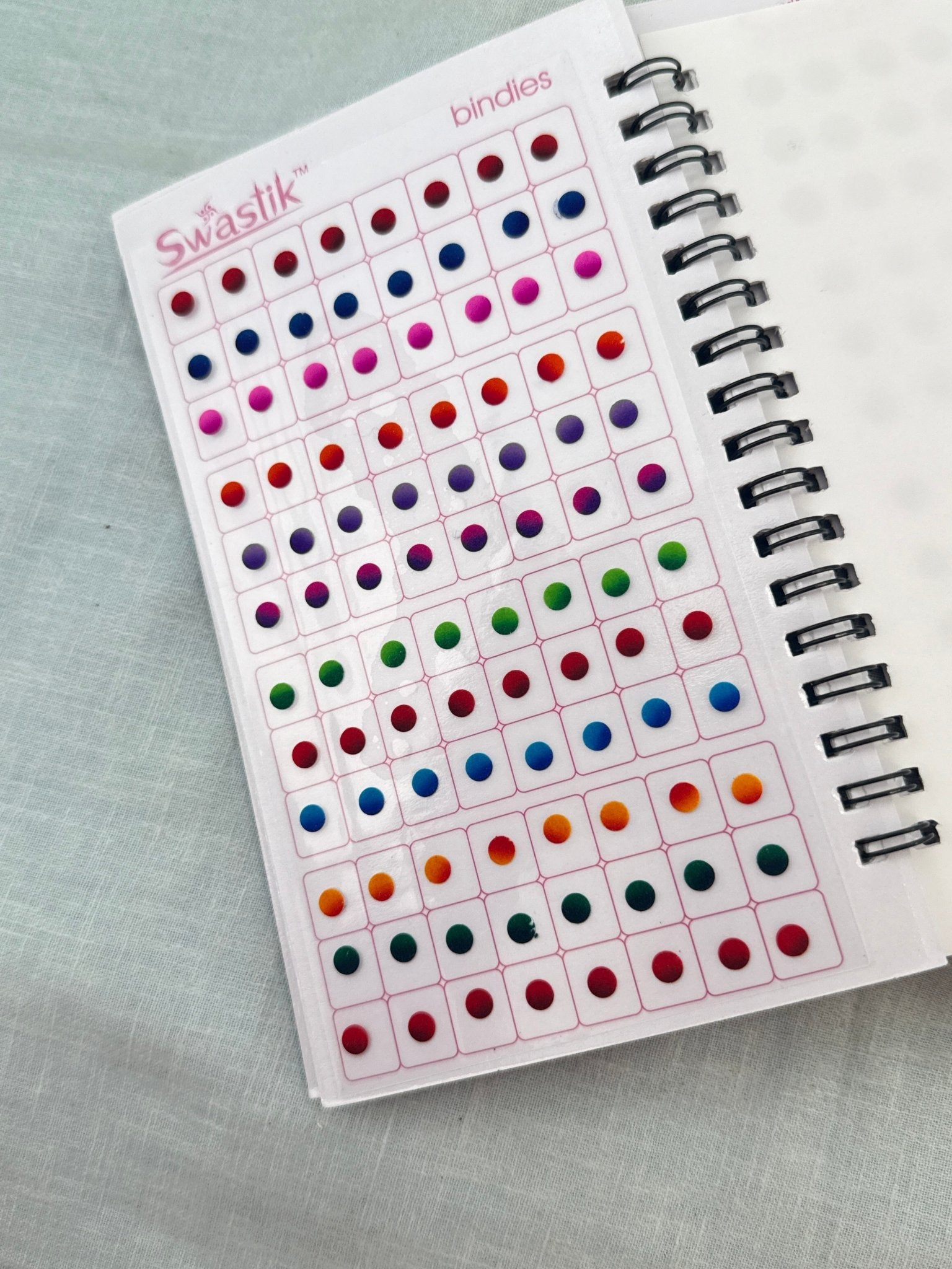 Premium Bindi Book Shaded Multi Size & Color 59 - Mahilas