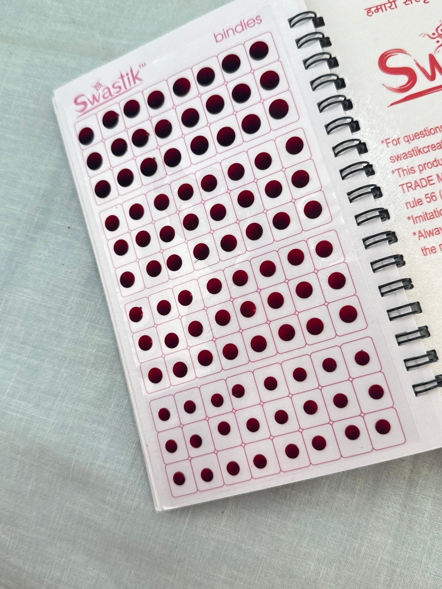 Premium Bindi Book Shaded Multi Size & Color 59 - Mahilas